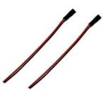  б/у радиоконтроллер BEC коннектор ( женский ) чёрный housing 120mm силикон код 20AWG есть 2pcs [SGC-103F]