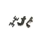  б/у радиоконтроллер aluminium передний ступица carrier set (L,R/19*/ gun металлик /MP9) [IFW461C]