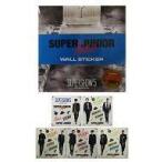 中古シール・ステッカー(男性) SUPER JUNIOR ウォールステッカー(LPサイズ/5シ