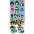 中古シール・ステッカー(キャラクター) A.主人公(男の子)＆主人公(女の子)＆チェレン＆N クリアシール 「ポケモンメイト」