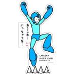 中古シール・ステッカー(キャラクター) ロックマン ジャンプ ステッカー 「CAPCOM×B-SIDE LABEL」