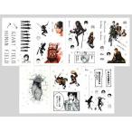 中古シール・ステッカー(キャラクター) [単品] 集合 ウォール・ステッカー 「コミックス 進撃の巨