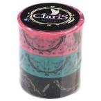 中古シール・ステッカー(女性) ClariS マスキングテープ3種セット 「ClariS 1st HALL CONCER