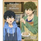 中古紙製品(キャラクター) 七瀬遙＆橘真琴(エプロン) 色紙 「アニくじ 映画 ハイ☆スピード!-Free!