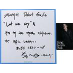中古紙製品(男性) チャン・グンソク 複製直筆メッセージ色紙＆あぶらとり紙 「CD Let me cry 初回
