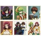 中古紙製品 全6種セット 「コードギアス 復活のルルーシュ 描き下ろしイラスト トレーディングミニ色紙」