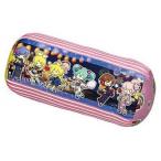 中古クッション・抱き枕・本体(キャラクター) 集合(ピンクストライプ) コロコロクッション 「Happyくじ 初音ミ