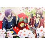 中古抱き枕カバー・シーツ(キャラクター) 沖田総司＆斎藤一(桜の花見) もふもふひざ掛け 「薄桜鬼」