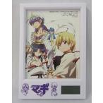Yahoo! Yahoo!ショッピング(ヤフー ショッピング)中古置き時計・壁掛け時計（キャラクター） アラジン＆アリババ＆シンドバッド＆白龍 フォトフレームクロック 「マギ」月刊アニメデ