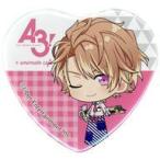 中古バッジ・ピンズ 茅ヶ崎至 「A3!(エースリー)×animatecafe トレーディングハート缶バッジ カフェスタイルver.(Aグループ