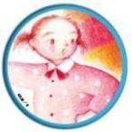 中古バッジ・ピンズ A 「青い鳥文庫シリーズ 缶バッジ 01.」