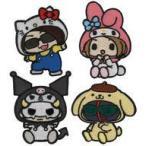 中古バッジ・ピンズ M.S.S Project 刺繍ワッペンシール4枚セット 「M.S.S Project×Sanrio characters」
