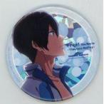 中古バッジ・ピンズ 七瀬遙 ホログラム缶バッジ 「劇場版 Free!-Timeless Medley-」