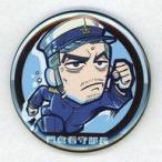  б/у значок * булавка z.... часть длина [ золотой Kamui in E-DINER Ikebukuro желтый золотой кофейня trailing жестяная банка значок B]