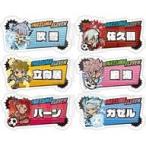 中古バッジ・ビンズ 全6種セット 「イナズマイレブン POP UP SHOP in E-DINER イート