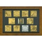 中古バッジ・ビンズ 集合 額装ピンズセット(11種セット) 「モンスターハンター20周年 『大狩猟展』」