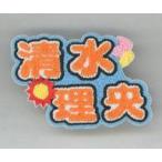 中古バッジ・ピンズ 清水理央(日向坂46) 名札1/1レプ