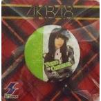中古バッジ・ピンズ(女性) 大島優子(AKB48) 背景水玉グリーン 缶バッジ