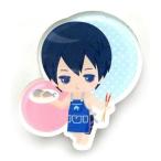 中古バッジ・ピンズ(キャラクター) 【シークレット】 七瀬遙(エプロン) 「Free!-Eternal Summer- Free!Cafe ア