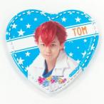 中古バッジ・ピンズ(男性) 佐川大樹(金子十六) ハート型缶バッジ 「TEEN×TEEN THEATER『初恋モンスター』」 ガチャガ