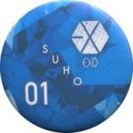 中古バッジ・ピンズ(男性) スホ(ブルー) 「EXO POPUP STORE 缶バッジ」