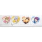 中古バッジ・ピンズ(キャラクター) Dセット ハート型缶バッジセット(4個セット) 「A3!(エースリー)×animatecafe」