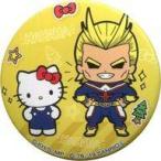 中古バッジ・ピンズ(キャラクター) オールマイト＆ハローキティ 「僕のヒーローアカデミア×サンリオキャラクタ