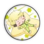 中古バッジ・ピンズ(キャラクター) 虎澤一生 「DREAM!ing -ドリーミング!- ブラインド缶バッジ すやきゃら 03」