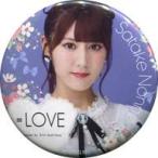 中古バッジ・ピンズ 佐竹のん乃/背景：紫 缶バッジ 「イコールラブ(=LOVE) 冬の全国ツアー『866』限定 =LOVEく