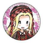 中古バッジ・ピンズ ジェニファー 「牧場物語 再会のミネラルタウン 缶バッジ 02.グラフアートデザイン」
