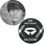 中古バッジ・ピンズ 山口智也 缶バッジ2個セット 「SOLIDEMO 2nd ANNIVERSARY LIVE」