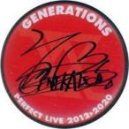 中古バッジ・ピンズ 中務裕太 缶バッジ(サイン) 「GENERATIONS PERFECT LIVE 2012→2020」
