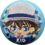 中古バッジ・ピンズ 怪盗キッド 「名探偵コナン 刺繍缶バッジコレクション」 名探偵コナンプラザ限定