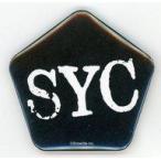 中古バッジ・ピンズ 山本彩 五角形缶バッジ(ブラック) 「Sayaka Yamamoto Congregation 2019」 “S