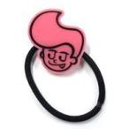 中古アクセサリー(非金属)(女性) 聖山倫加(Jump up Joy) ロゴヘアゴム(ピンク) ガチャ景品