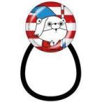 中古アクセサリー(非金属) くまさん ガラスヘアゴム 「ヨッシースタンプ×ウォーリーをさがせ!」