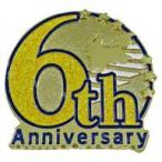 中古アクセサリー(非金属) 6周年記念ブローチ 「Fate/Grand Order Fes. 2021 〜6th Anniversary〜」