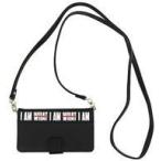 中古携帯ジャケット・カバー 與真司郎 I AM WHAT I AM iPhoneケース(iPhone6・7・8対応) ブラック