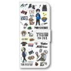 中古携帯ジャケット・カバー A.勇利＆ヴィクトル＆ユーリ(ホワイト) 手帳型スマホケース(iPhone6s/7) 「ユーリ!!! on