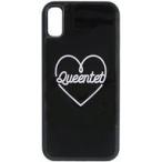 中古携帯ジャケット・カバー Queentet×WAYLLY スマートフォンケース(iPhone X) logo ver.