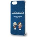 中古携帯ジャケット・カバー みかんサイダー ハードケース01(ちなつ＆あき) iPhone6/6s/7/8兼用 デニム(グラフアート)