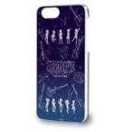 中古携帯ジャケット・カバー 01.シルエットデザイン グラフアートデザイン ハードケース(iPhone6/6s/7/8