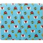 中古携帯ジャケット・カバー 小林愛香 全機種対応 手帳型マルチケース ブルー Mサイズ