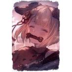 中古紙製品 ヴァジラ メッセージ入りイラストカード 「GRANBLUE FANTASY-グランブルーファンタジー-」 2021年バレンタ