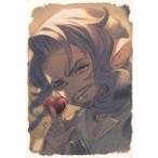 中古紙製品 紫の騎士 メッセージ入りイラストカード 「GRANBLUE FANTASY-グランブルーファンタジー-」 2021年バレンタ