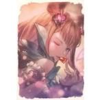 中古紙製品 メーテラ メッセージ入りイラストカード 「GRANBLUE FANTASY-グランブルーファンタジー-」 2021年バレンタ