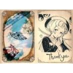 中古紙製品 ザ・サン イラスト付きメッセージカード 「GRANBLUE FANTASY-グランブルーファンタジー-」 2022年バレンタ