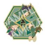 ショッピング七生 新品バッジ・ビンズ 六年生(潮江＆中在家＆七松) コレクションピンバッジ 「劇場版 忍たま乱太郎 ドクタケ忍者隊最強