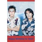 中古キャラカード(男性) B’z 2001年バースデーカード 「オフィシャルファンクラブ B’z Party」