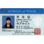 中古キャラカード サアヤイト(WAgg) 学生証 「SCHOOL OF WACK」